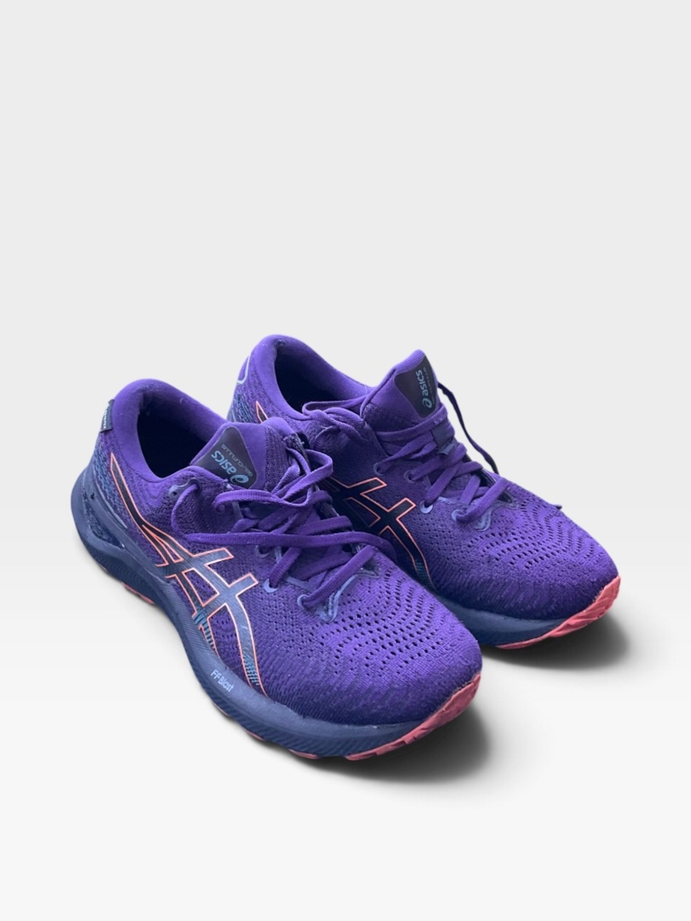 ASICS WOMNES Gel-Cumulus 24 Gore-Tex Size 9 Purple Running Shoes - Picture 2 of 9